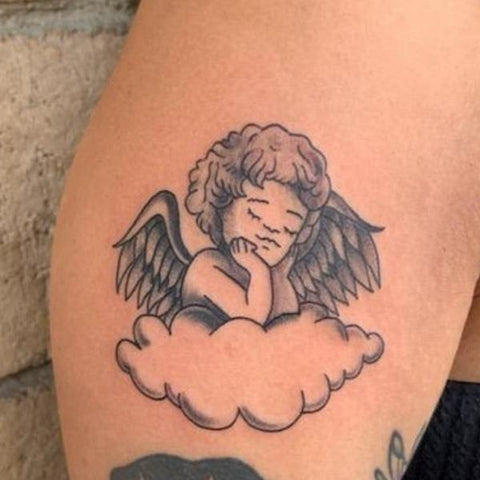 Baby Fairy Tattoo | Fairy tattoo, Baby tattoo designs, Fairy tattoo designs